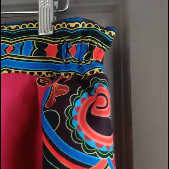 Women's African Printed Long Maxi Skirt  - Picture 3 of 5